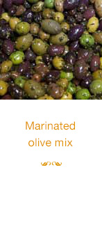 Marinated olive mix