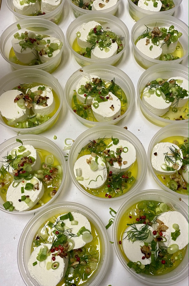 Fresh French Chèvre arrives by air